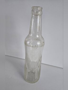 Vintage Glass Soda Bottle